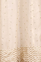 W for Woman White Embroidered Flared Skirt | Grocsy