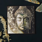 Tehzeeb Creations Golden Embossed Wall Painting | Grocsy
