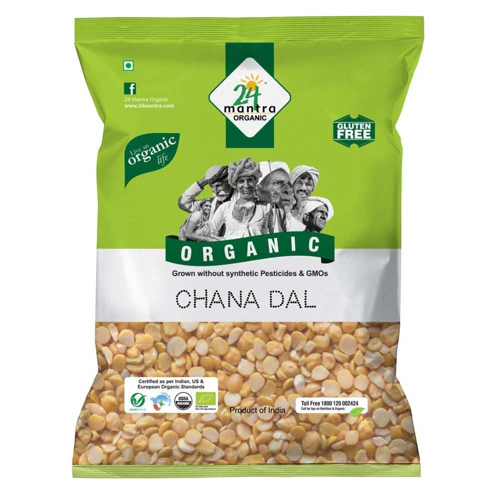 24 Mantra Organic Chana Dal | Grocsy