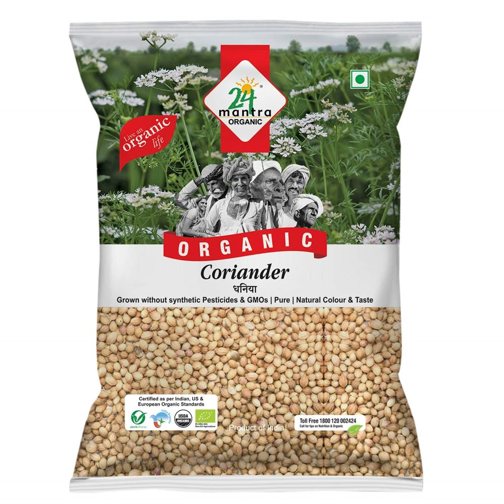 24 Mantra Organic Coriander Seed | Grocsy