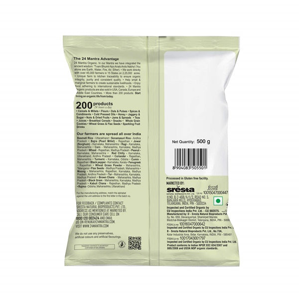 24 Mantra Organic Green Split Moong Dal | Grocsy