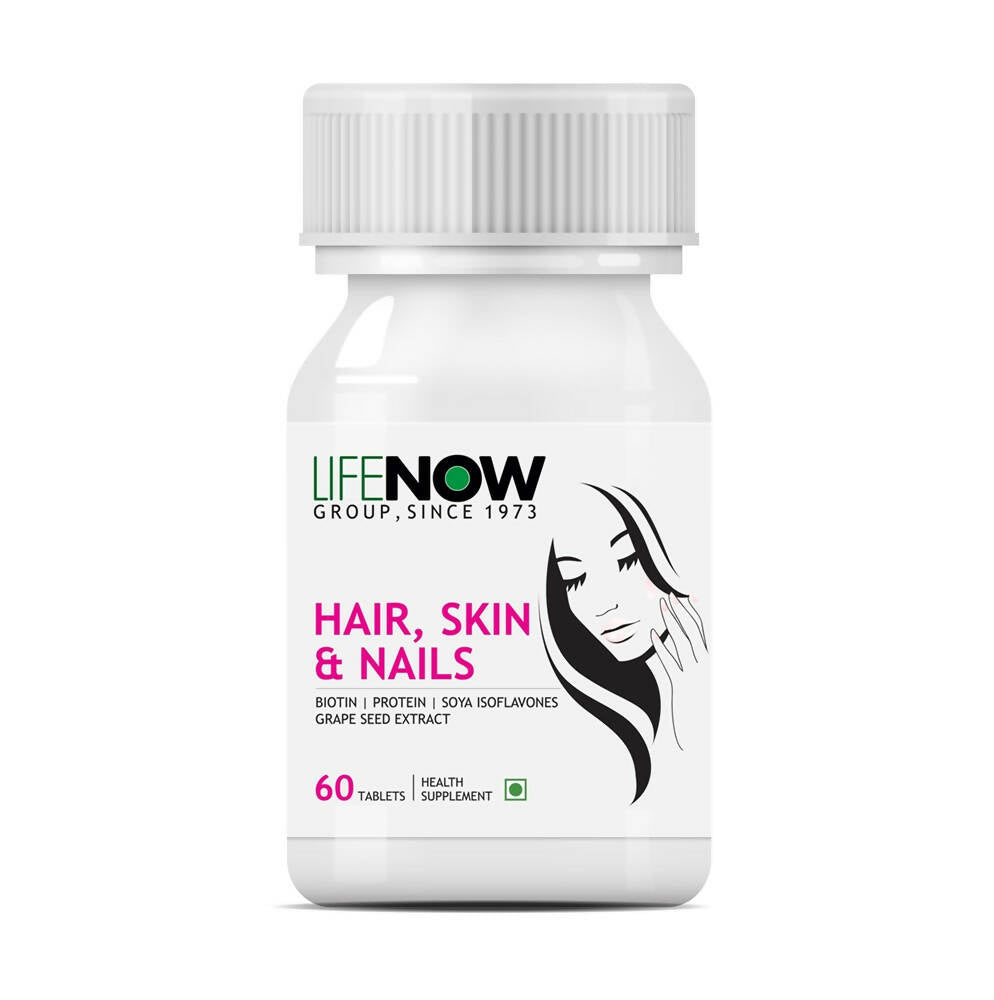 Lifenow Hair Skin & Nails Tablets | Grocsy