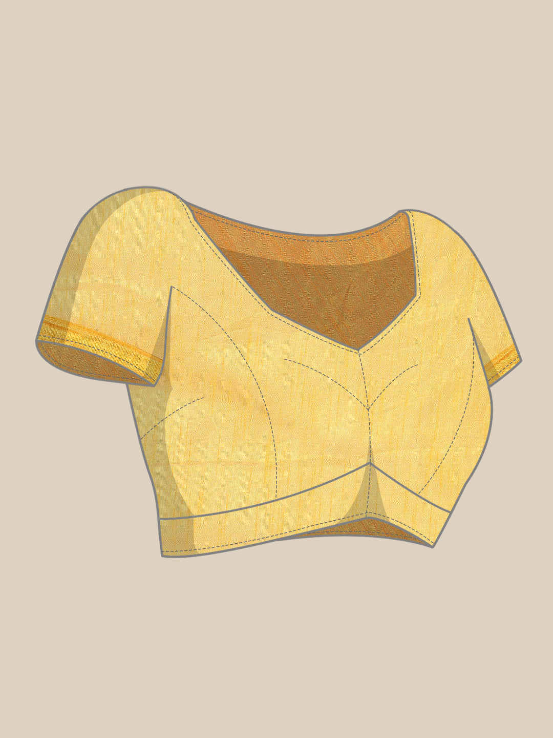 Sangria Yellow Floral Pure Chiffon Saree | Grocsy