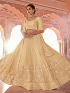 Myra Off White Embroidered Designer Lehenga Choli | Grocsy