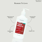 The Love Co. Finish Smooth Salicylic Acid Body Lotion | Grocsy