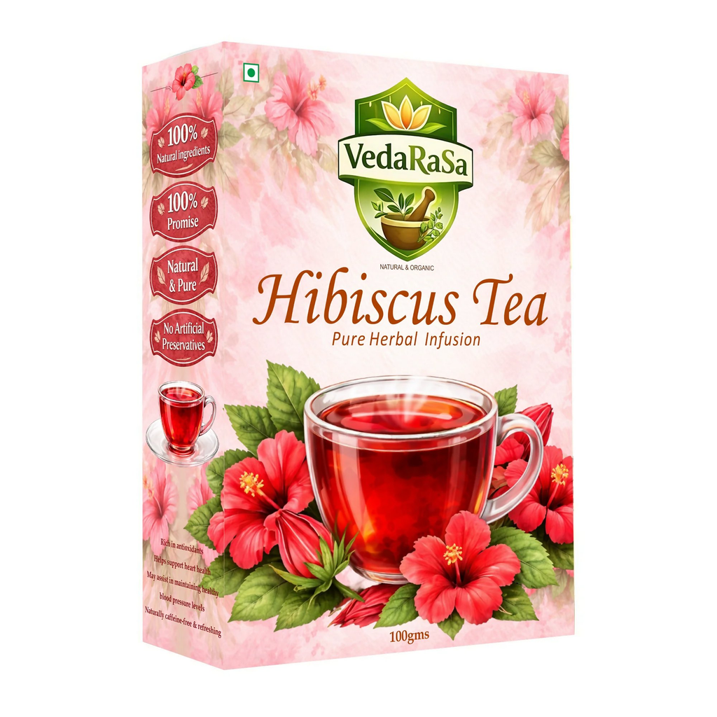 VedaRasa Hibiscus Tea Powder | Grocsy