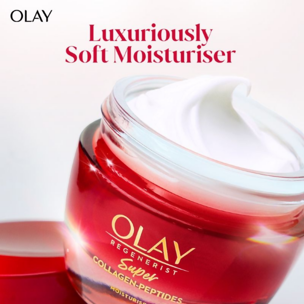 Olay Super Collagen Peptides Moisturizer For Firm & Lifted Skin | Grocsy