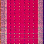 Exclusive Collection 100% Pure Cotton Pink Tant Saree With Hand Weaving Work | Grocsy