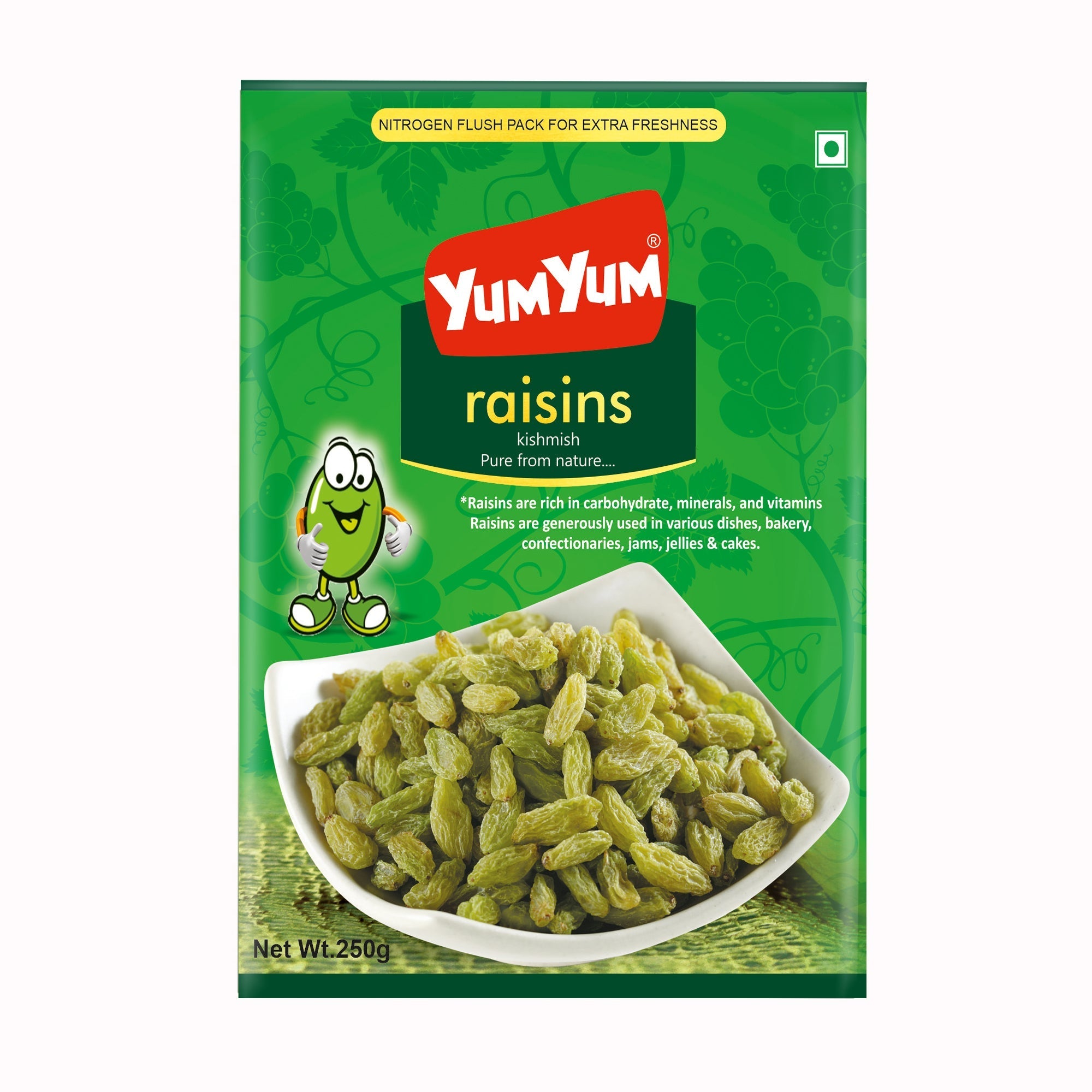 Yum Yum Green Raisins Box | Grocsy