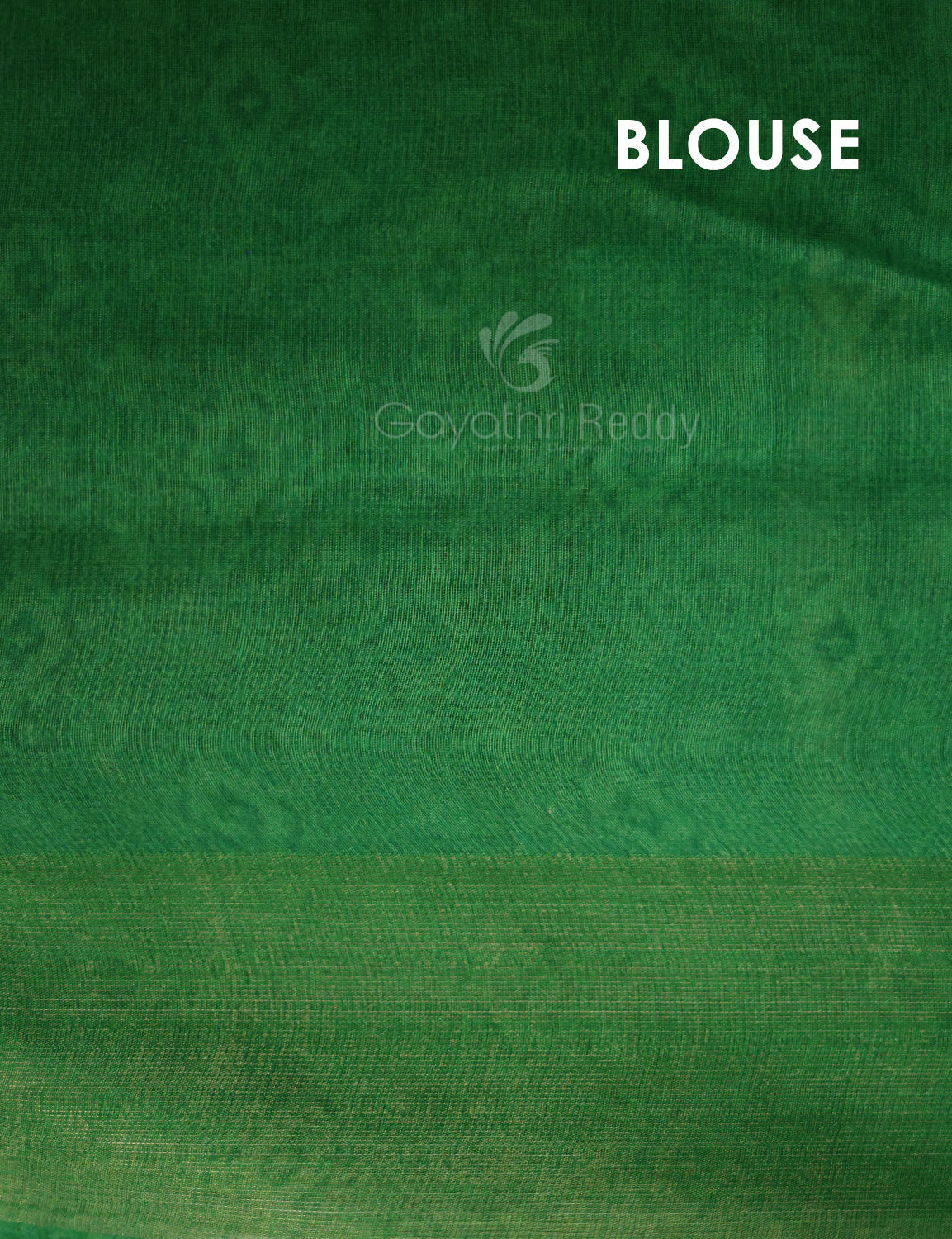Shades of Lime Green And Mango Green Blouse Patola Print Semi Chanderi Saree By Gayathri Reddy Designer Studio | Grocsy
