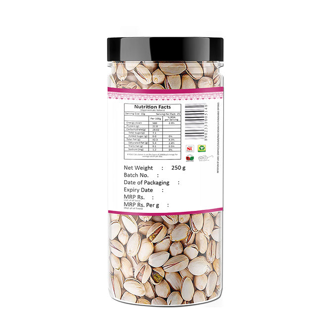 Yum Yum Roasted & Salted Pistachios Jar | Grocsy