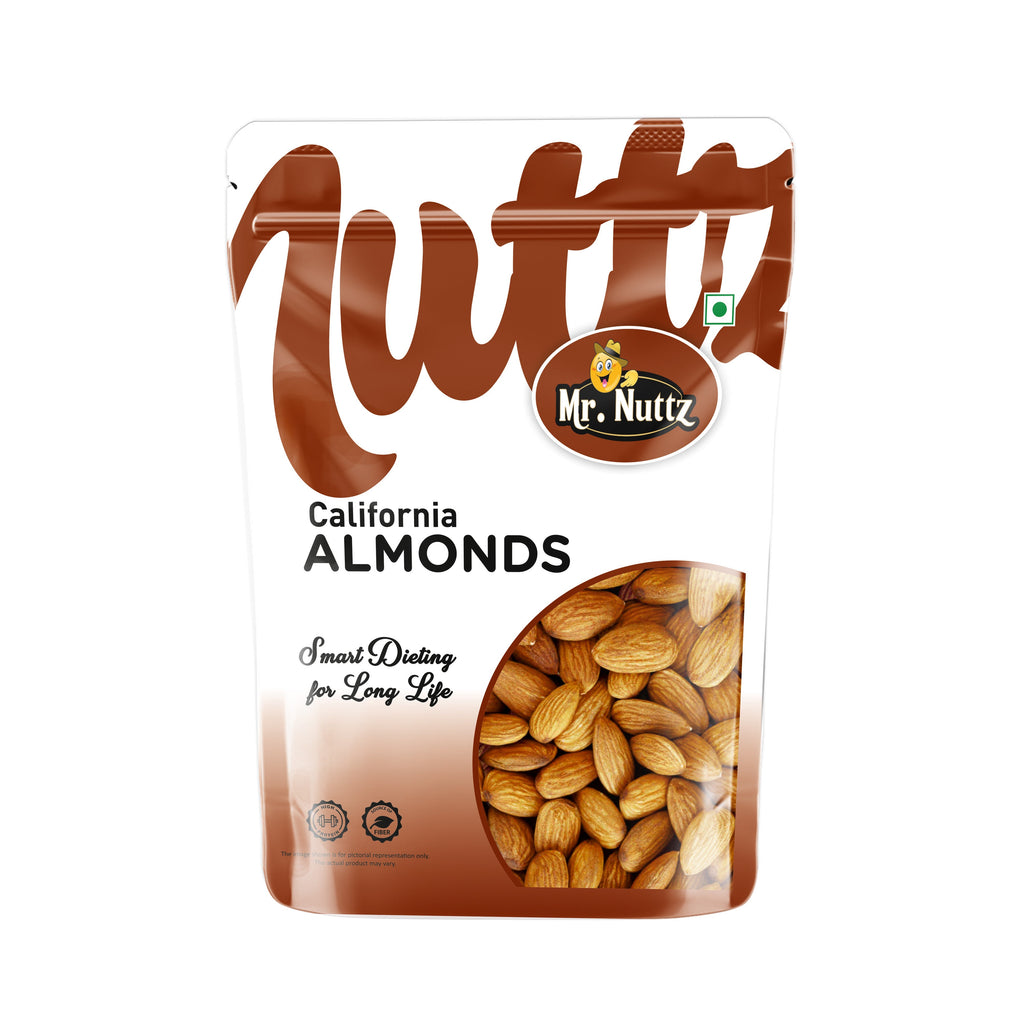 Mr. Nuttz California Almonds Pouch | Grocsy