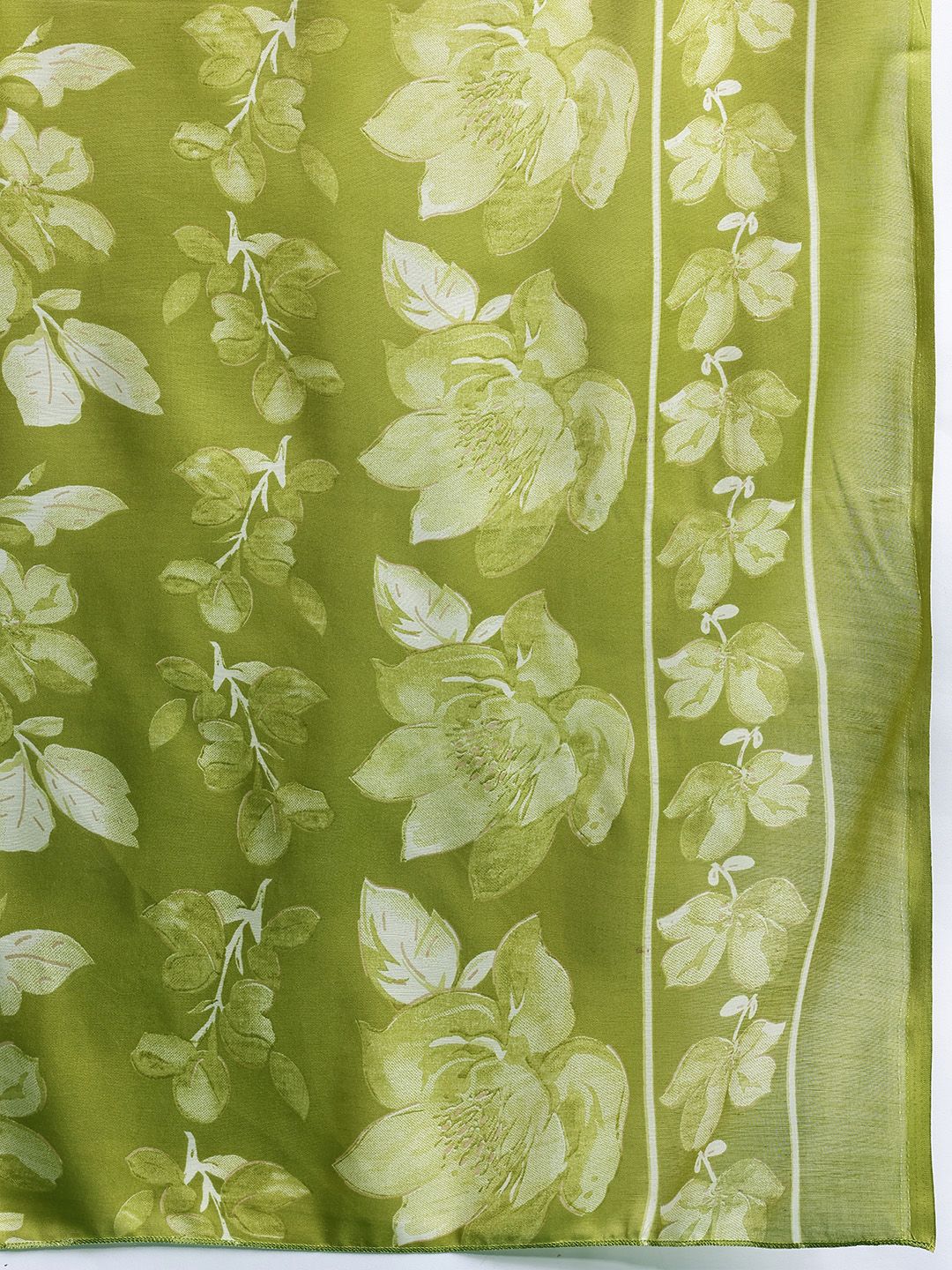 Indo Era Women Floral Printed Regular Beads and Stones Kurta with Trousers & With Dupatta | Grocsy