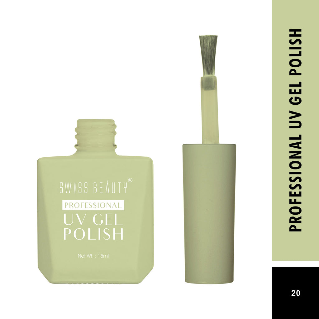 Swiss Beauty Professional UV Gel Nail Polish - Shade-20 | Grocsy