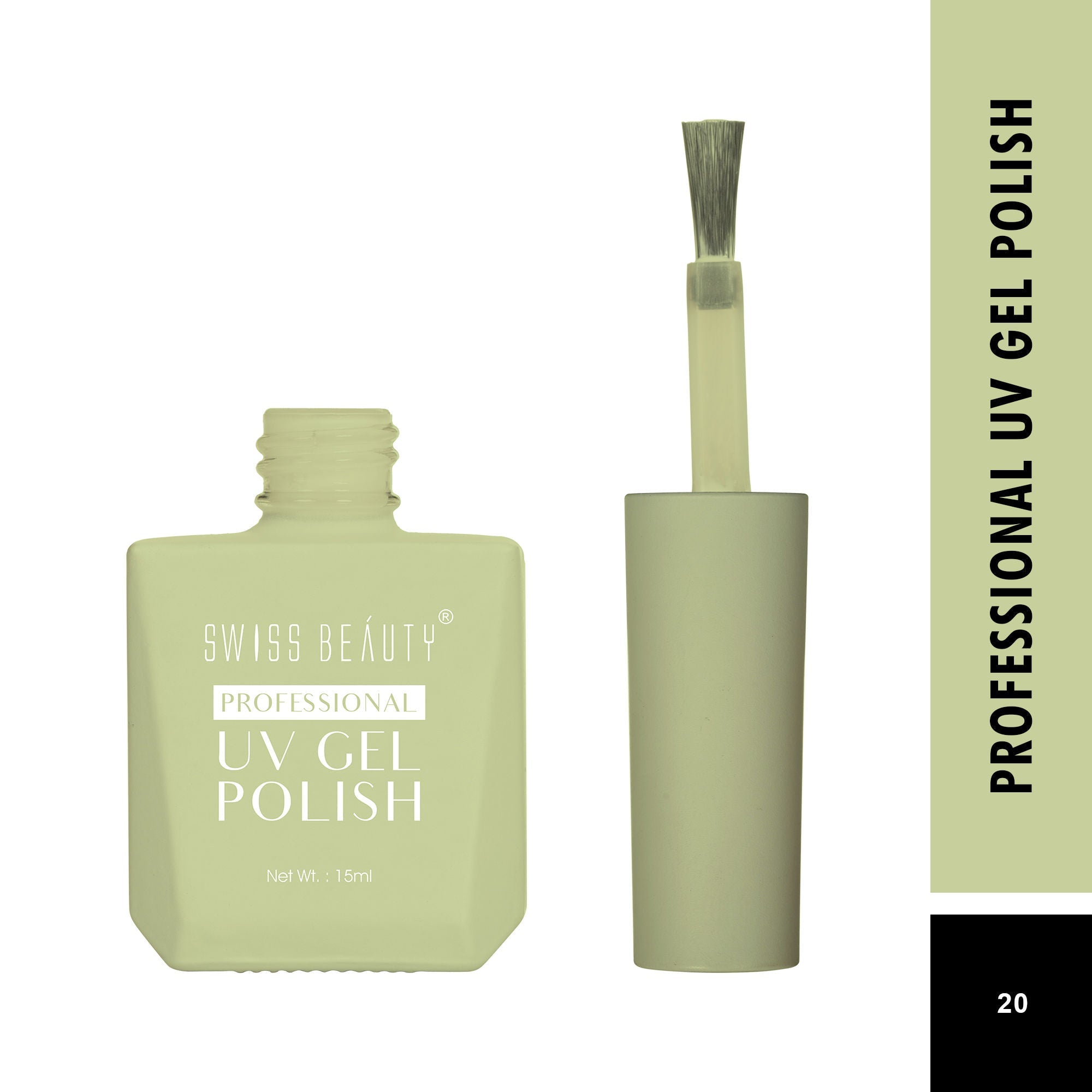 Swiss Beauty Professional UV Gel Nail Polish - Shade-20 | Grocsy