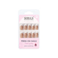 Shills Professional Reusable Press On Nails French Almond - SPN741 | Grocsy