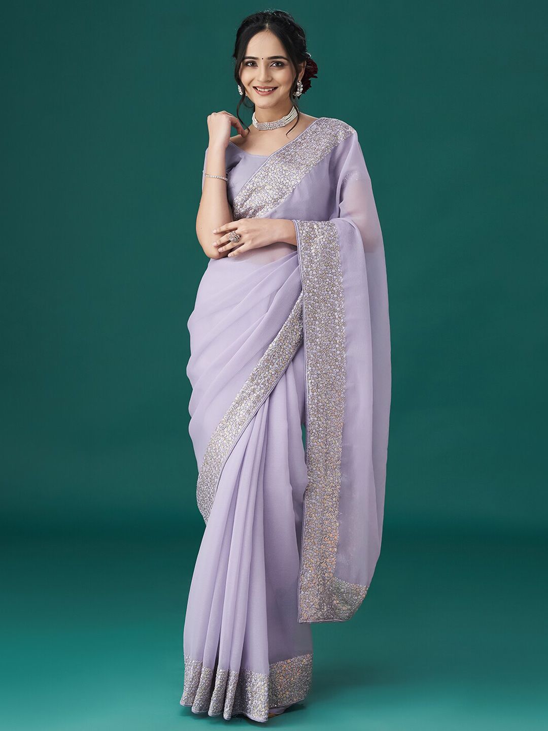 kasee Embroidered Sequinned Sarees | Grocsy