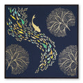 Tehzeeb Creations Golden Embossed Wall Painting | Grocsy