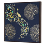 Tehzeeb Creations Golden Embossed Wall Painting | Grocsy
