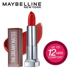Maybelline New York Color Sensational Creamy Matte Lipstick / 634 Bold Crimson | Grocsy