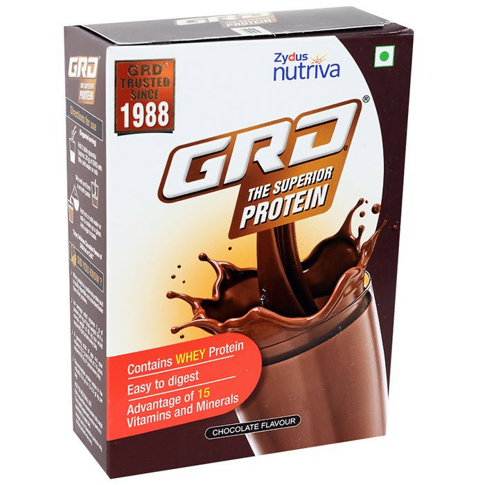 GRD Whey Protein Powder with Vitamins & Minerals - Chocolate Flavor | Grocsy