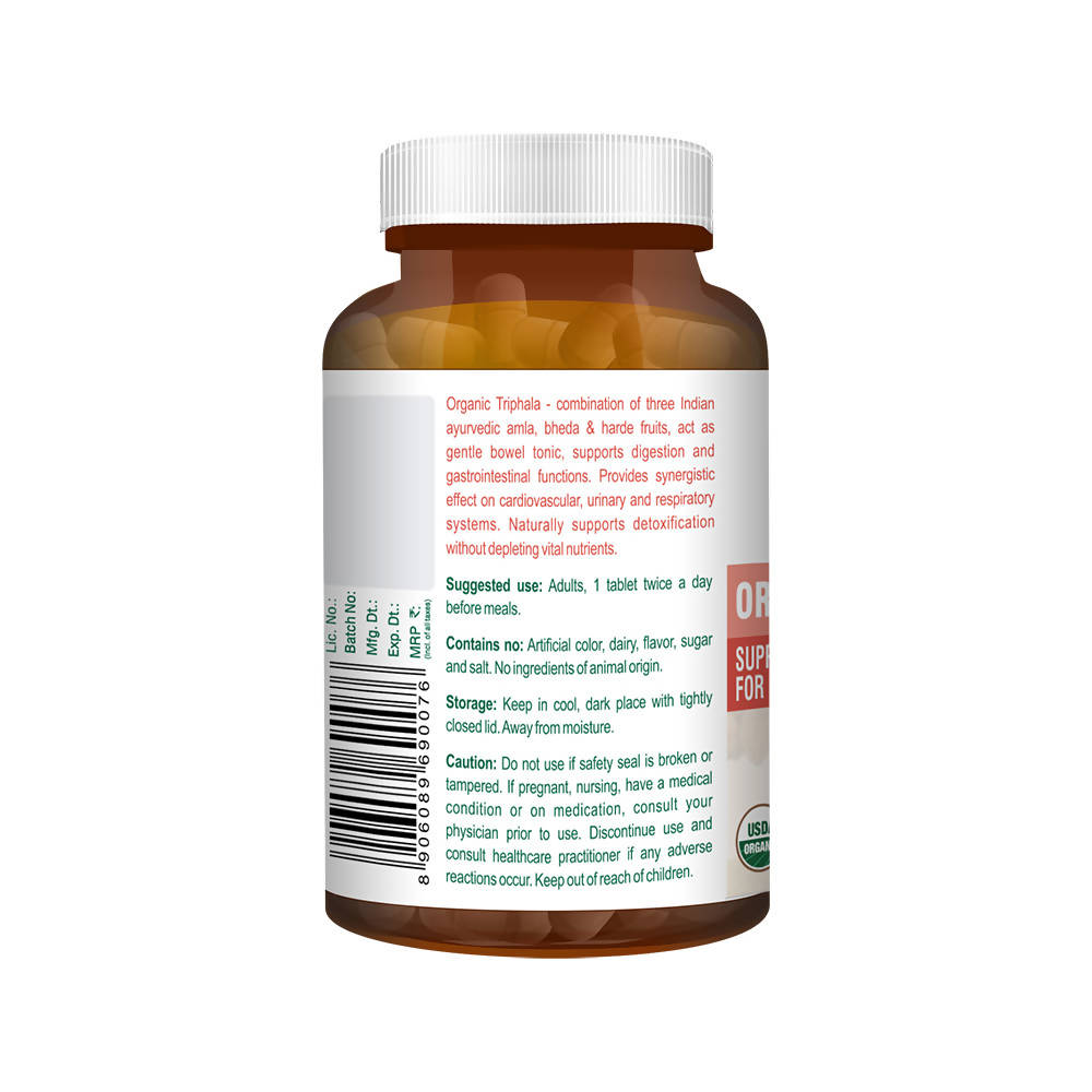 Geo-Fresh Organic Triphala Tablets | Grocsy