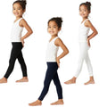 Chilins Lycra Black,Blue,White Cotton Legging for Girls | Grocsy