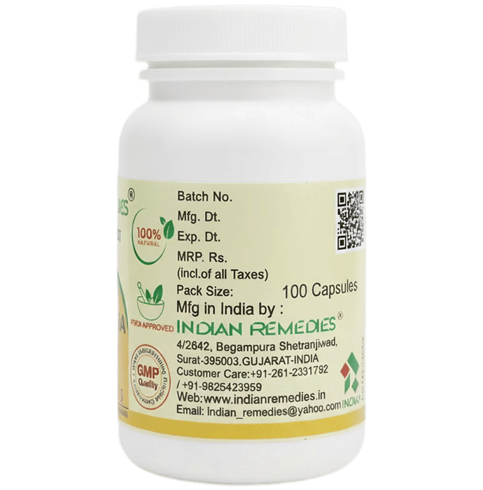 Indian Remedies Extract Of Ashwagandha Capsules | Grocsy