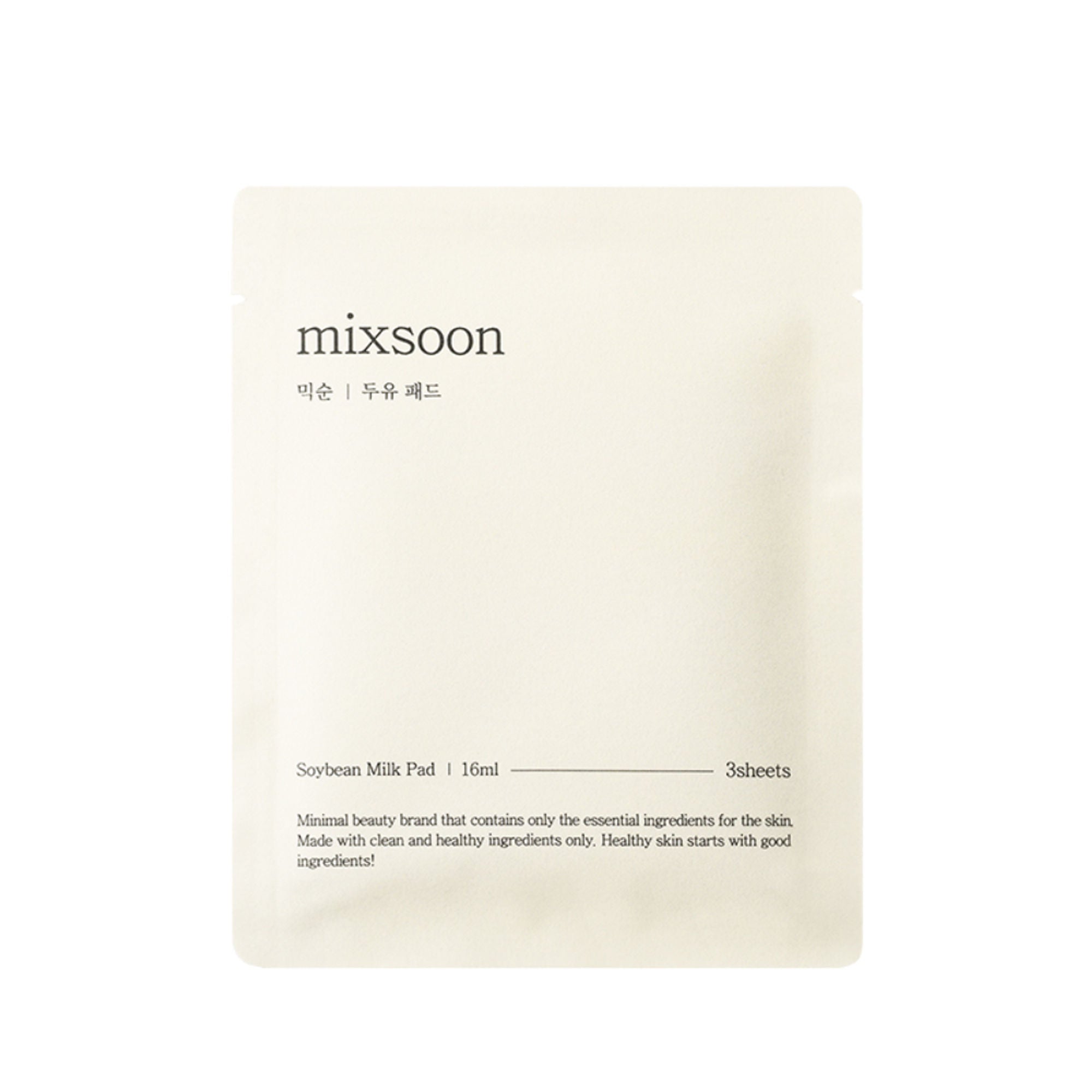 Mixsoon Soybean Milk Pad, Brightens & Deeply Hydrates Dry, Dull Skin with Fermented Soy | Grocsy