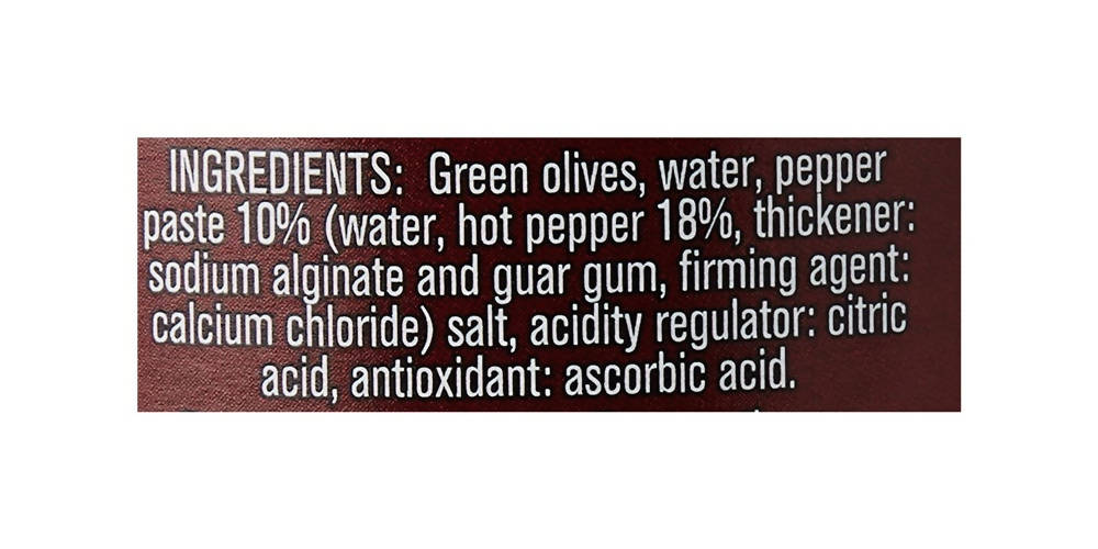 Borges Hot Pepper Stuffed Green Olives | Grocsy