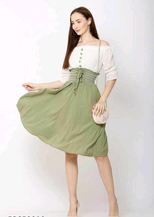 PAVONINE Pista Color Kansai Midi For Girls | Grocsy