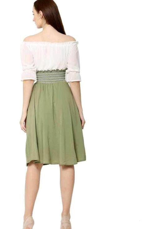 PAVONINE Pista Color Kansai Midi For Girls | Grocsy