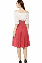 PAVONINE Piyaji Color Kansai Midi For Girls | Grocsy