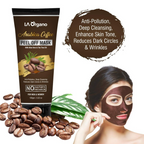 LA Organo Papaya Hydrating Face Gel with Alovera & Vit-E & Arabica Coffee Peel Off Mask Combo | Grocsy