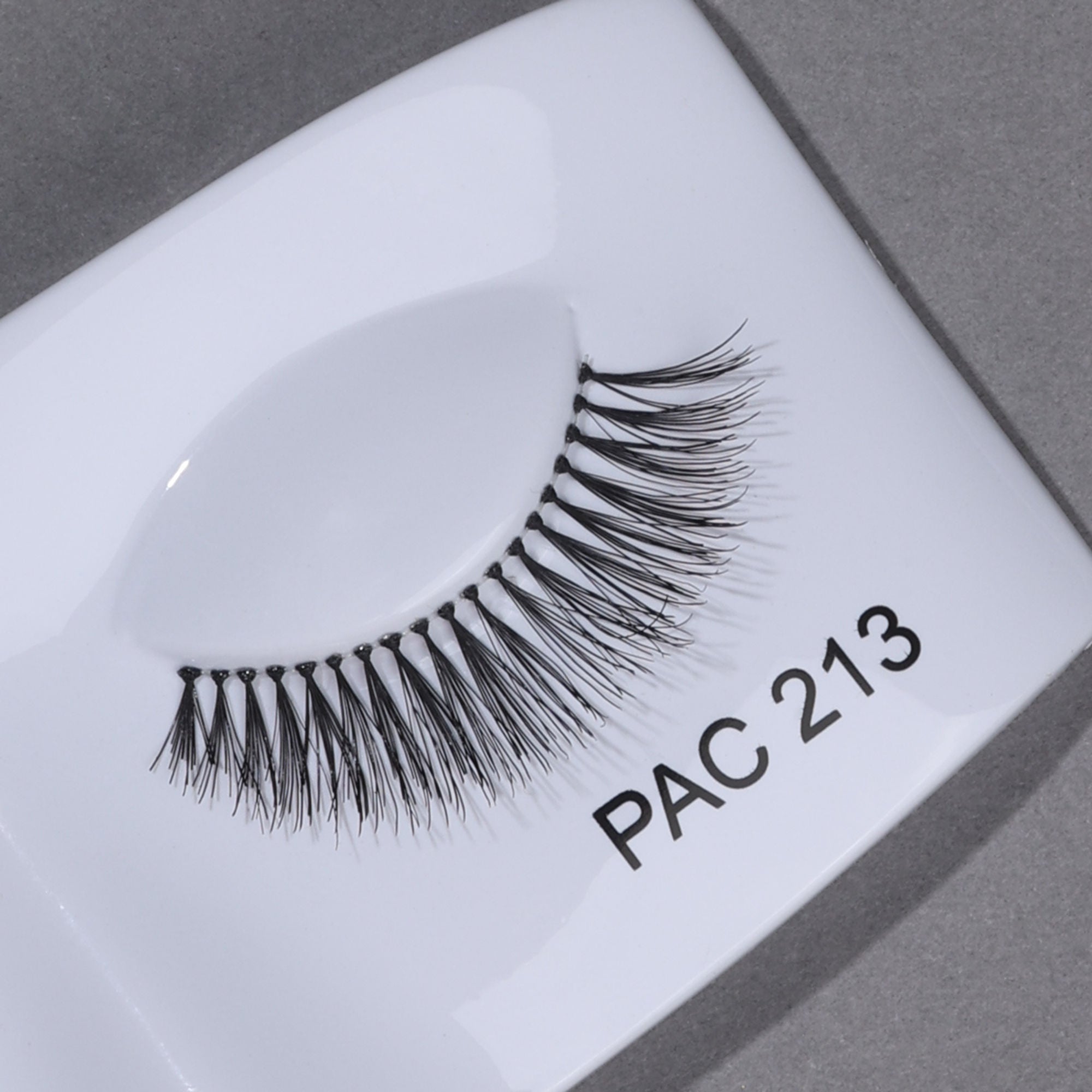 PAC Studio Tapered Lash 213 - Handmade Natural Looking, Reusable up to 12x, Seamlessly Blends with Lashes | Grocsy