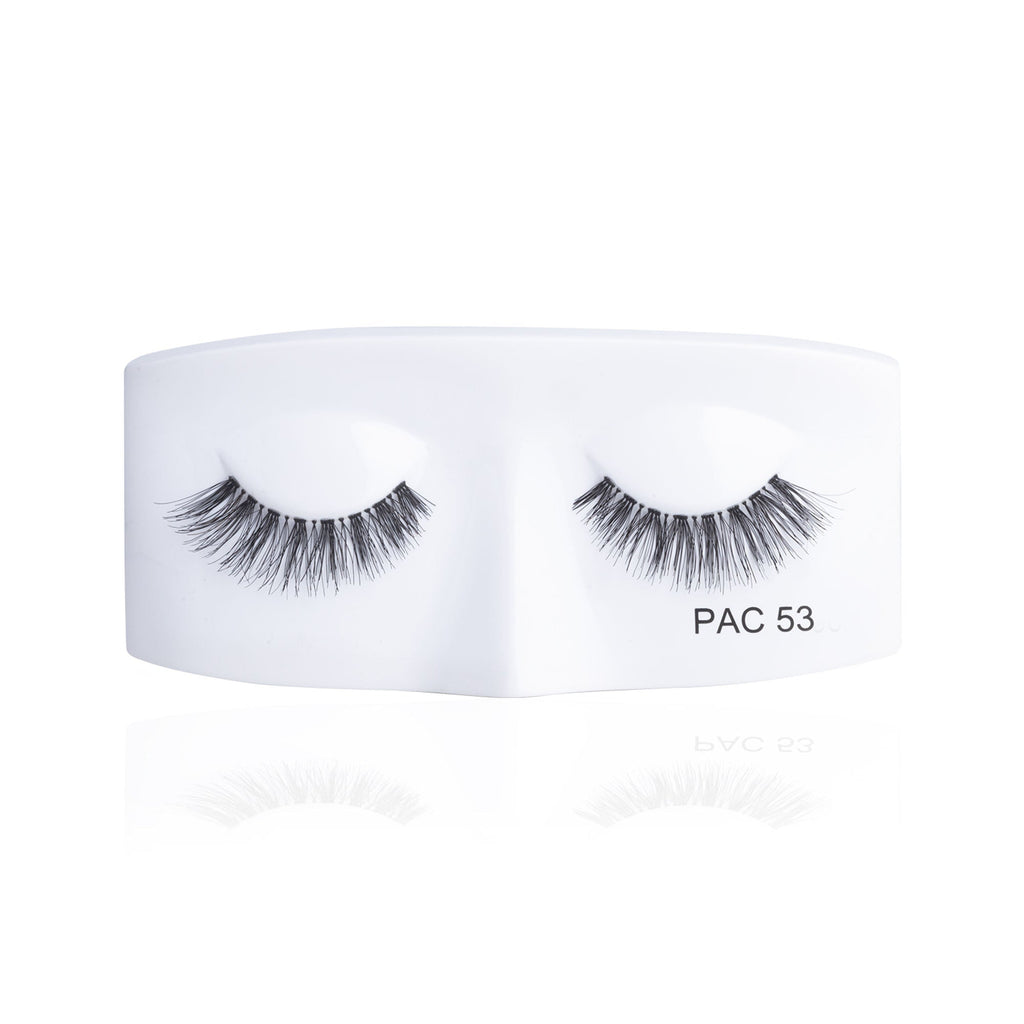PAC Studio Tapered Lash 53 - Handmade Natural Looking, Reusable up to 12x, Seamlessly Blends with Lashes | Grocsy