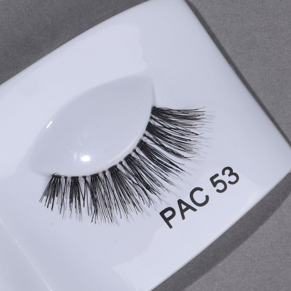 PAC Studio Tapered Lash 53 - Handmade Natural Looking, Reusable up to 12x, Seamlessly Blends with Lashes | Grocsy