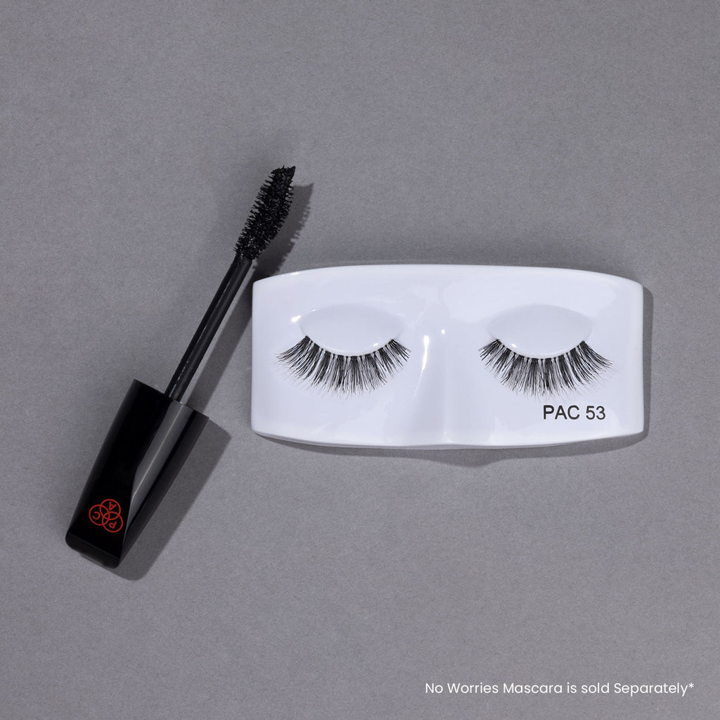 PAC Studio Tapered Lash 53 - Handmade Natural Looking, Reusable up to 12x, Seamlessly Blends with Lashes | Grocsy