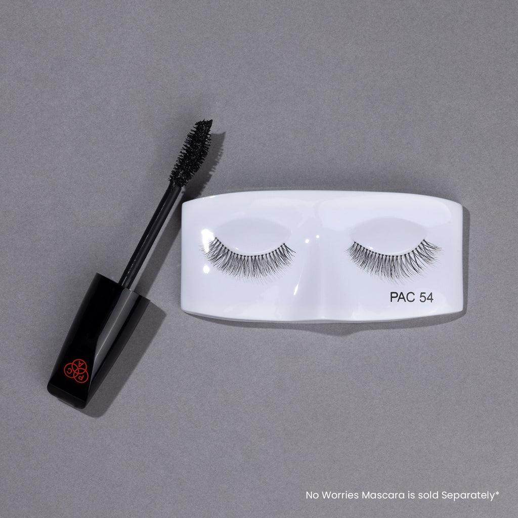 PAC Studio Tapered Lash 54 - Handmade Natural Looking, Reusable up to 12x, Seamlessly Blends with Lashes | Grocsy