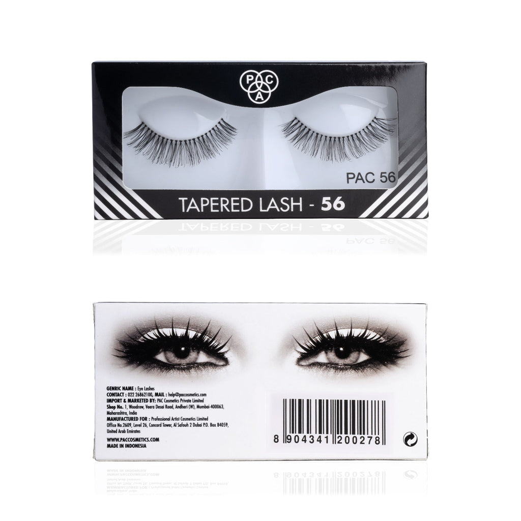 PAC Studio Tapered Lash 56 - Handmade Natural Looking, Reusable up to 12x, Seamlessly Blends with Lashes | Grocsy