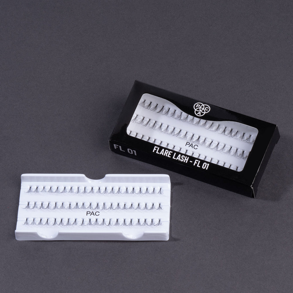 PAC Studio Flare Lash FL1 - Natural Cluster Lashes with Short, Long & Thick Strands for Versatile Looks | Grocsy