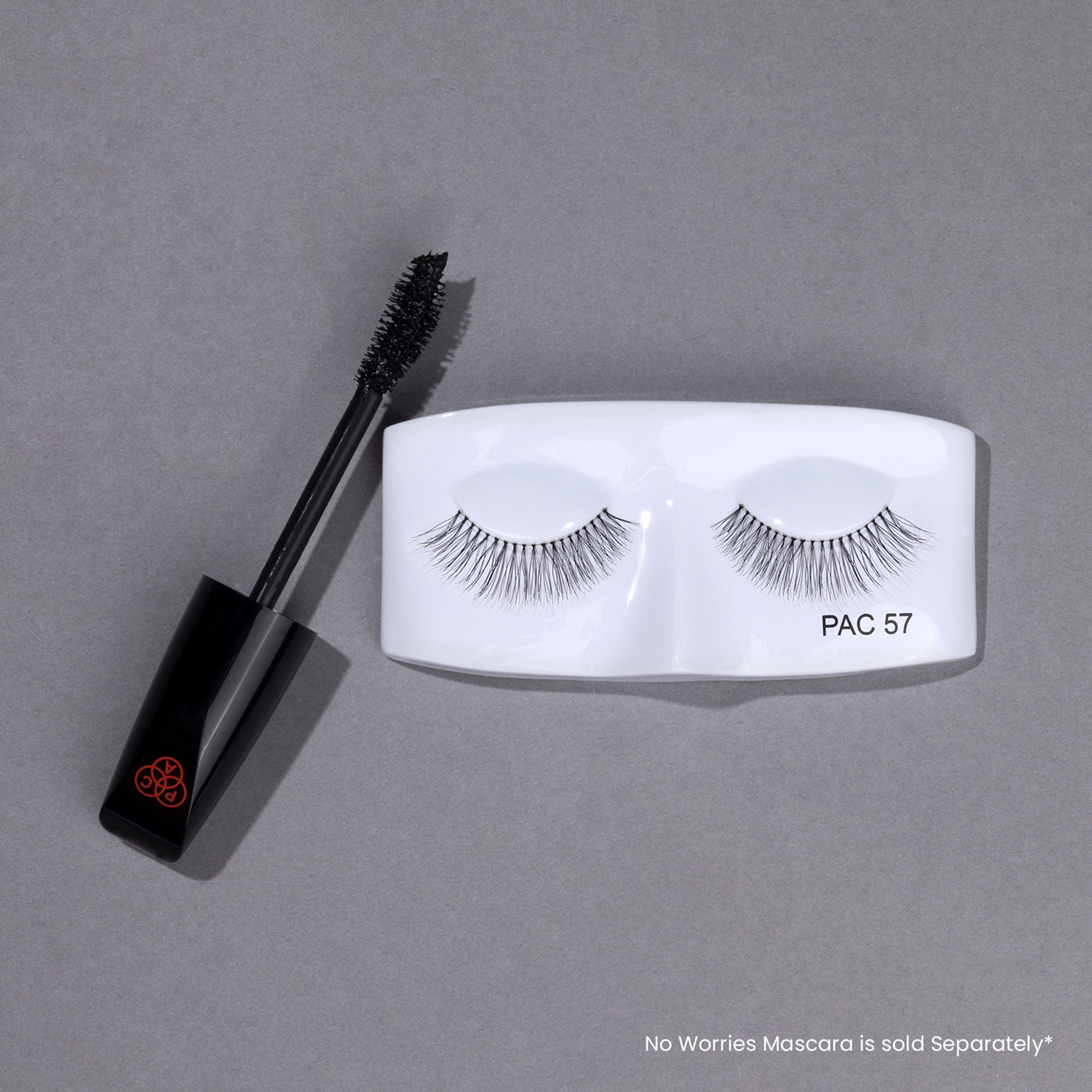 PAC Studio Tapered Lash 57 - Handmade Natural Looking, Reusable up to 12x, Seamlessly Blends with Lashes | Grocsy