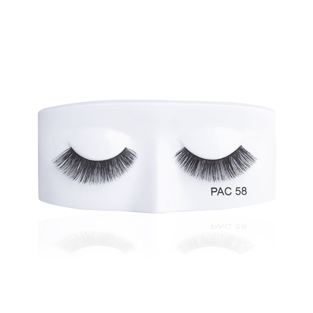PAC Studio Tapered Lash 58 - Handmade Natural Looking, Reusable up to 12x, Seamlessly Blends with Lashes | Grocsy