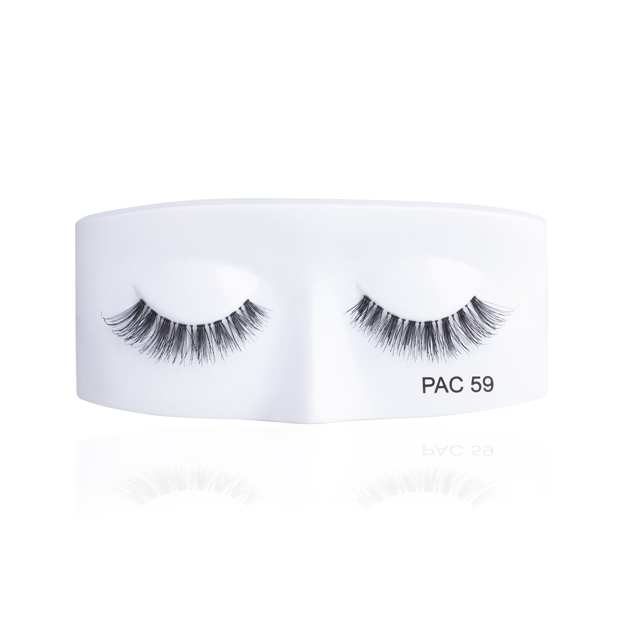 PAC Studio Tapered Lash 59 - Handmade Natural Looking, Reusable up to 12x, Seamlessly Blends with Lashes | Grocsy