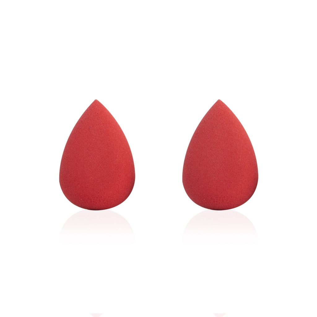Mini Sponge Set Water Drop - Red | Grocsy