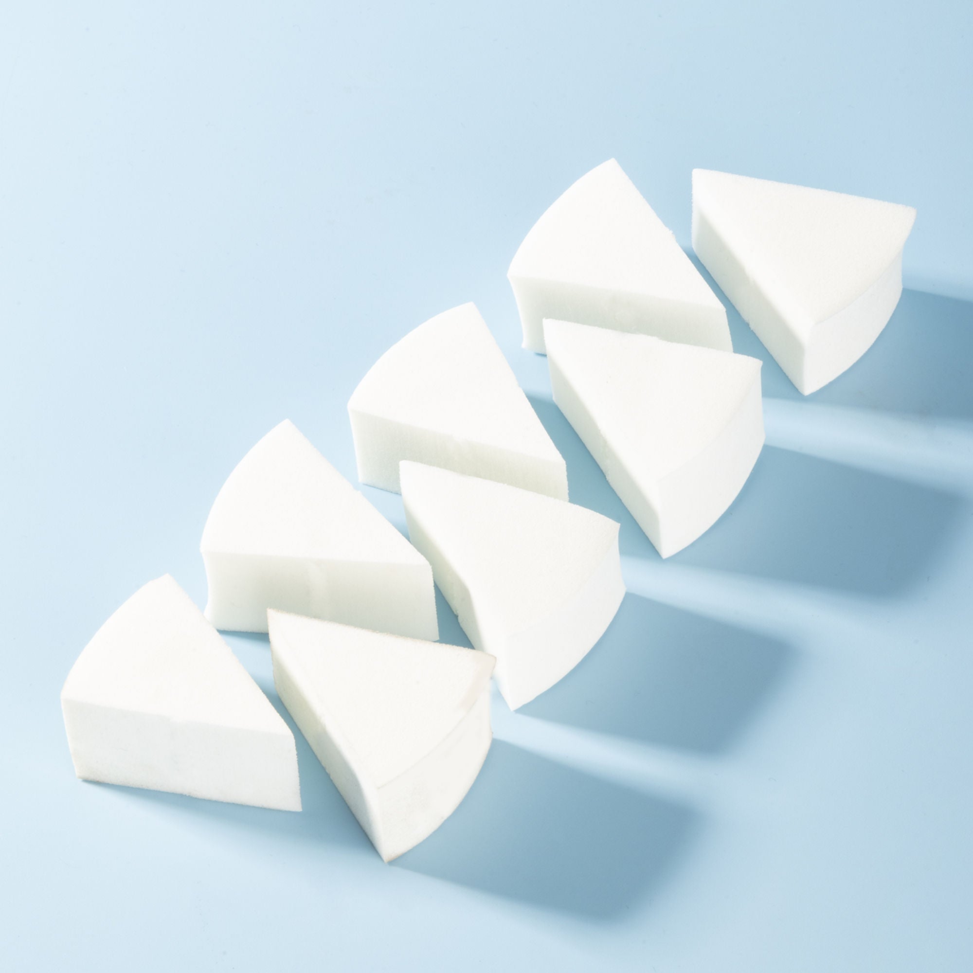 PAC Studio Makeup Sponge (Triangle Pie)(White) | Grocsy