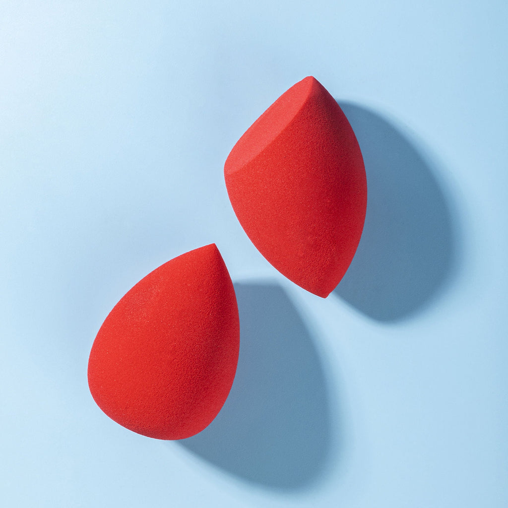 PAC Studio Ultimate Beauty Blender Sponge Red - Durable, Multi-Functional, Low Absorption, Breathable Pouch | Grocsy