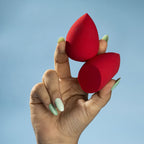 PAC Studio Ultimate Beauty Blender Sponge Red - Durable, Multi-Functional, Low Absorption, Breathable Pouch | Grocsy