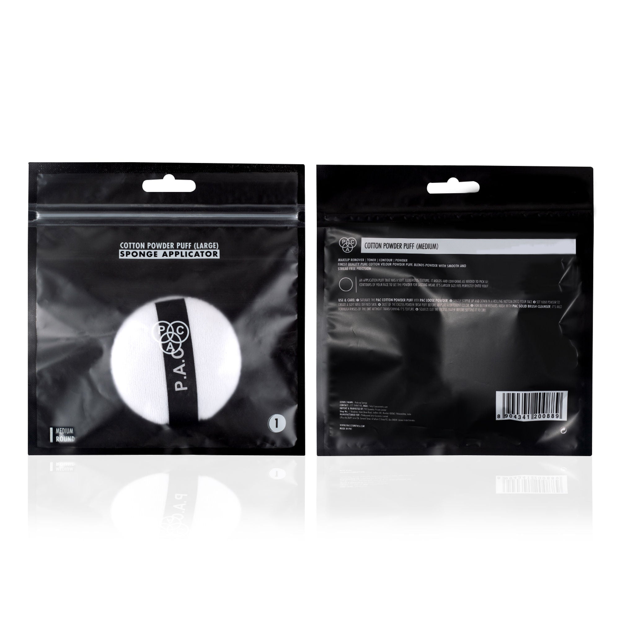 PAC Studio Medium Cotton Round Puff | Grocsy