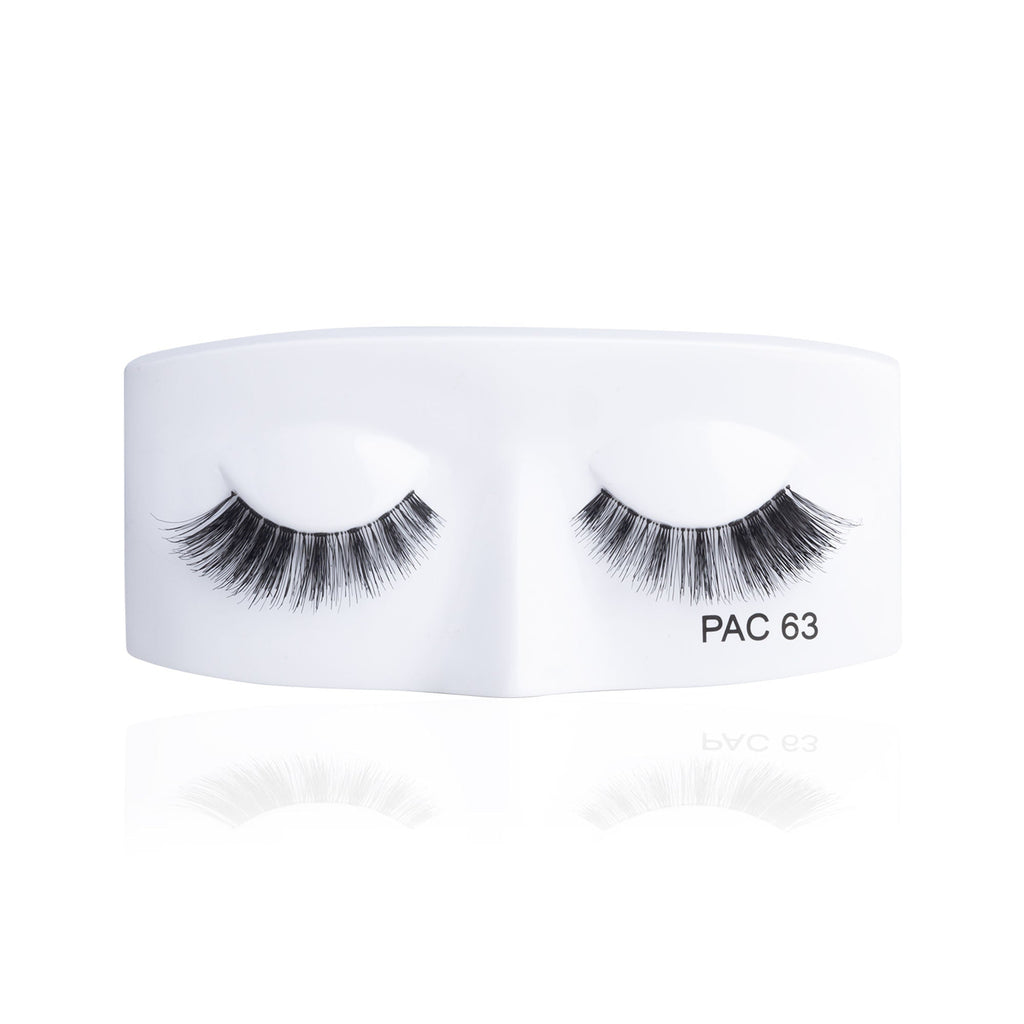 PAC Studio Tapered Lash 63 - Handmade Natural Looking, Reusable up to 12x, Seamlessly Blends with Lashes | Grocsy